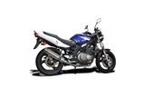 Komplette Abgasanlage aus Edelstahl, Schalldämpfer, 350 mm, Bsau Yamaha FJ1200 1988 1990