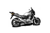 Ligne d'échappement complète silencieux inox 350mm suzuki gsx750f sports 1998 2006