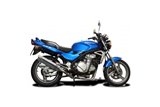 Système d'échappement complet silencieux ronds en acier inoxydable 350 mm yamaha fj1200 1991 1996