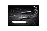 Sistema di scarico completo per Honda CB500 Sport 1994-2003 Silenziatore tondo inox 350 mm