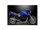 Sistema di scarico completo per Honda CB500 Sport 1994-2003 Silenziatore tondo inox 350 mm