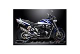 Ligne d'échappement complète pour Suzuki Gsx1400 01-04 4-2 Silencieux rond Bsau acier inoxydable 350 mm