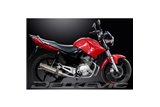 Ligne d'échappement complète silencieux inox 350mm bsau honda cb1100sf x11 1999 2002