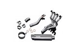 Full exhaust system 350mm stainless steel bsau honda vfr800 f 2014 2019