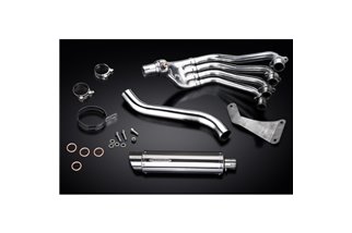 Système d'échappement complet pour Honda Cbr650F Cb650F 14-18 350mm silencieux rond en acier inoxydable