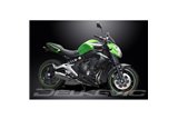 Système d'échappement complet pour Kawasaki Er6N Er6F 2012-16, silencieux rond en acier de 350mm