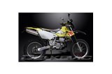 Sistema di scarico completo per Suzuki Drz400S Drz400Sm 350mm Inox Silenziatore Tondo Bsau