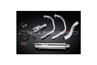 Komplette Abgasanlage für Yamaha Yzf-R3 2015–20 Mt03 2017–20 350 mm Edelstahl rund