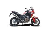 Full exhaust system 350mm stainless steel bsau silence kawasaki zrx1100 1997 2001