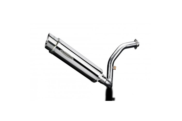 Complete exhaust system stainless steel silencer 350mm bsau yamaha fz-1 fazer 2006 2015