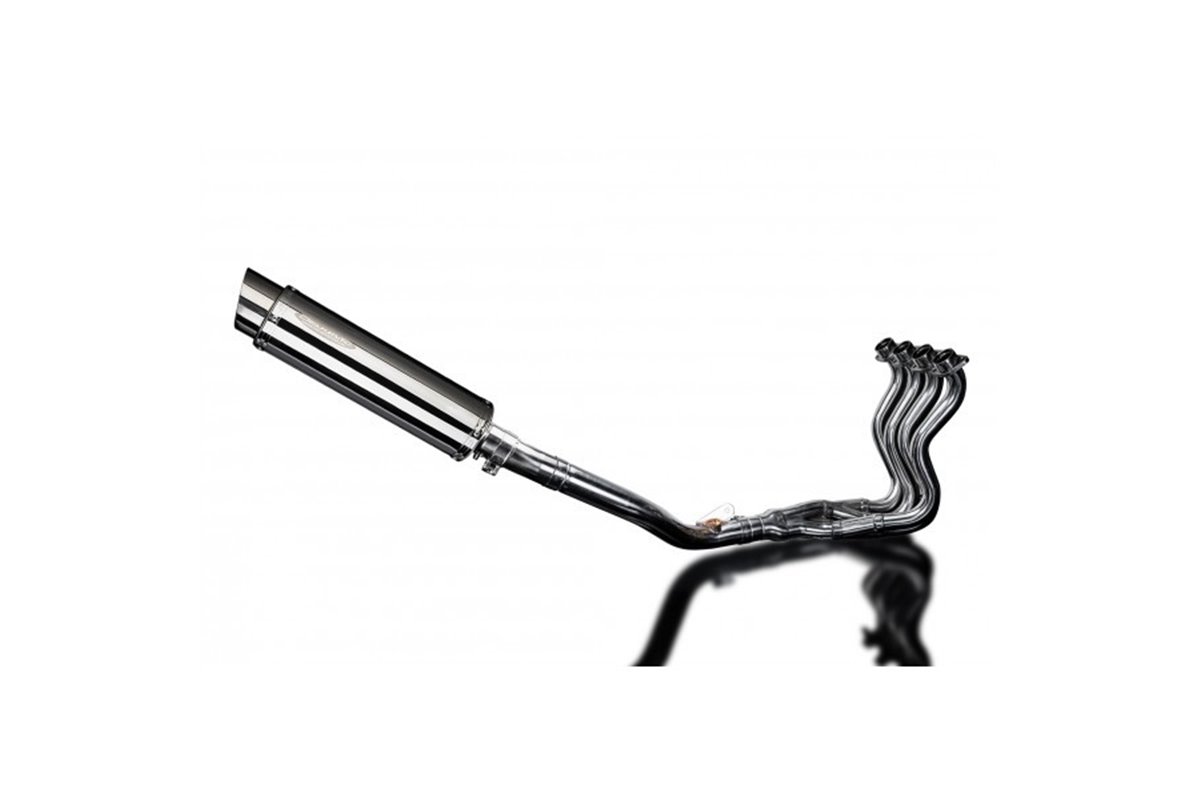 Complete exhaust system for Suzuki Gsxr1000 2012-2016 Round Stainless Steel Muffler Bsau 350mm