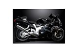 Système d'échappement complet pour Suzuki Gsx1300R Hayabusa 99-07 Decat 4-2 350 mm rond en acier inoxydable Bsau