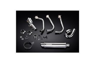 Sistema di scarico completo per Triumph Street Triple 765Rs 17-20 350mm Tondo Stainless