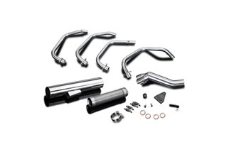 Complete exhaust system kawasaki kz1000 ltd-b1-b2 77-78 stainless