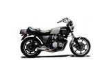 Complete exhaust system honda cb750c 1980-83 classic stainless steel honda cb750c 1980 1983