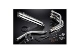 Sistema di scarico completo per Daytona 675 675R 09-12 Silenziatore tondo inossidabile da 350 mm 3-1 completo