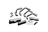 Sistema di scarico completo kawasaki z900 z1a-b 72-76 ceramica black classic straight kawasaki z1 1972 1976