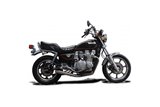 Sistema di scarico completo honda cb750k sohc 1969-1976 straight in acciaio inox honda cb750k 1969 1976