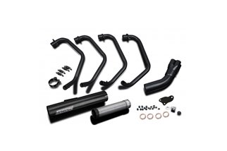 Sistema di scarico completo yamaha xs650 b 74-79 full 2-1 in acciaio inox in acciaio inox dritto yamaha xs650b 1974 1979