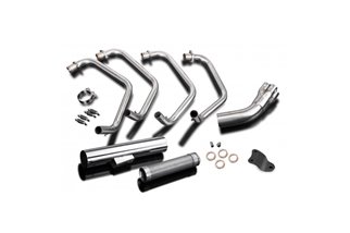 Complete exhaust system yamaha xs650 se-b 1978-85 full 2-1 straight stainless steel yamaha xs650se 1978 1985