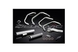 Sistema di scarico completo per Kawasaki Z750E-Kz 1980-82 Full 4-1 Stainless Classic Straight Silenziatore