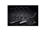 Full Exhaust System for Kawasaki Z1000Ltd Kz1000K 1981-82 Full 4-1 Ceramic Black Straight