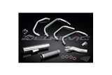 Sistema di scarico completo per Kawasaki Z650 BC 1976-80 Full 4-1 Stainless Classic Straight Silenziatore