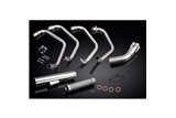 Sistema di scarico completo per Kawasaki Z900 Z1A-B 72-76 Full 4-1 Stainless Classic Straight Silenziatore