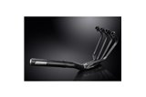 Complete exhaust system for Suzuki Gs1000E 8V 78-80 4-1 Straight Muffler Black Ceramic Coated Steel