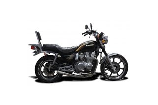 Système d'échappement complet kawasaki z750 ltd 1980-83 acier inoxydable classique droit kawasaki kz750 ltd 1981 1984