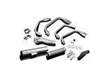 Complete exhaust system honda cb750f1 75-76 classic stainless steel honda cb750f 1975 1976