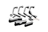 Complete exhaust system kawasaki gt750-kz 1982-88 straight stainless steel kawasaki gt750 1982 1988