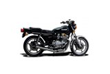 Complete exhaust system kawasaki gt750-kz 1982-88 straight stainless steel kawasaki gt750 1982 1988