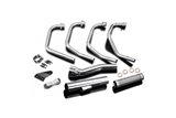 Sistema di scarico completo suzuki gs750 1977-79 in acciaio inox in acciaio inox dritto suzuki gs750 1977 1979