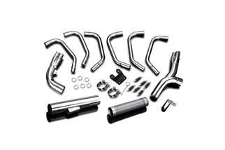 Sistema di scarico completo suzuki gs850l1982-84 in acciaio inox in acciaio inox straight suzuki gs850l 1982 1984