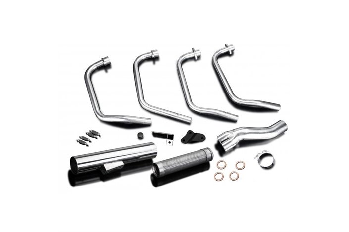 Complete exhaust system suzuki gs1100g 82-84 classic stainless steel suzuki gs1100g 1982 1984