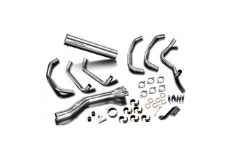 Complete exhaust system suzuki gs850g 82-86 stainless steel straight suzuki gs850g 1982 1986