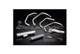 Sistema di scarico completo per Kawasaki Gt750-Kz 1982-88 Full 4-1 Stainless Classic Straight Silenziatore