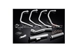 Full Exhaust System for Suzuki Gs850G 82-86 Full 4-1 Classic Stainless Steel Straight Muffler