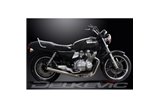 Full Exhaust System for Suzuki Gs850G 82-86 Full 4-1 Classic Stainless Steel Straight Muffler