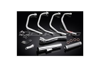 Full Exhaust System For Suzuki Gs850L1982-84 Classic 4-1 Stainless Steel Straight Muffler Complete