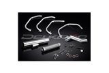 Sistema di scarico completo per Suzuki Gsx750E 1980-1983 Full 4-1 Stainless Classic Straight Silenziatore