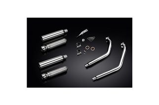 Système d'échappement complet pour Kawasaki Vn900 06-16 2-2 410 mm, silencieux personnalisé Bull Nose