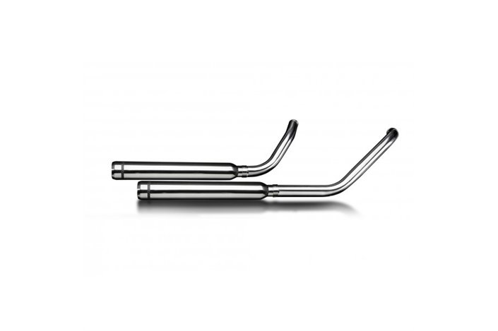 Système d'échappement complet pour Kawasaki Mean Streak Vn1500 Vn1600 02-08 2-2 550 mm silencieux à nez de taureau