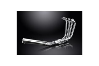 Sistema di scarico completo per Kawasaki Z550F1 Spectre 1983 Kz550F2 Ltd 1984 4-1 Stainless Straight Can