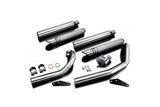 Sistema di scarico completo naso del toro del silenziatore personalizzato 410mm kawasaki vn1500 1996 2006