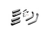 Custom system custom cut full exhaust system 410mm suzuki vl800 intruder volusia 2001 2016