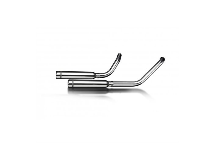 Système d'échappement complet pour Kawasaki Mean Streak Vn1500 Vn1600 02-08 2-2 410 mm silencieux à nez de taureau