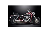 Sistema di scarico completo per Kawasaki Mean Streak Vn1500 Vn1600 02-08 2-2 410mm Bull Nose Silencer