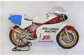 Scarico Terminale JL Corsa In Acciaio Dolce Incrociato Yamaha Tz350 F